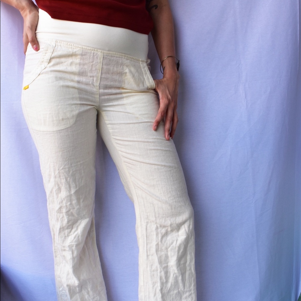 Breezy white pants